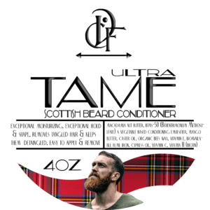 Ultra Tame Scottish Beard Conditioner 4 oz.