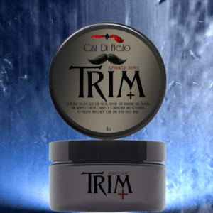 Trim+ advanced shave cream, 8oz.