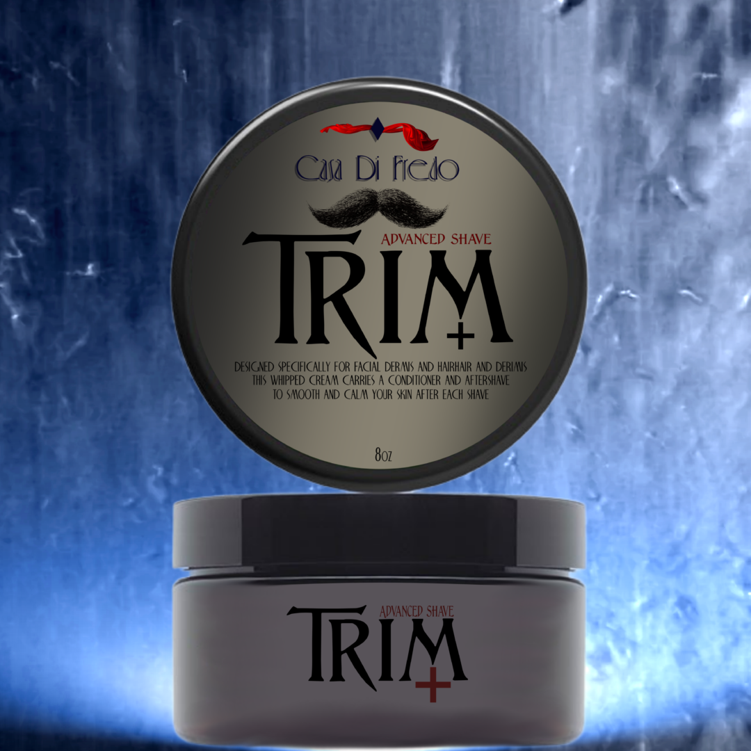 Trim+ advanced shave cream, 8oz.